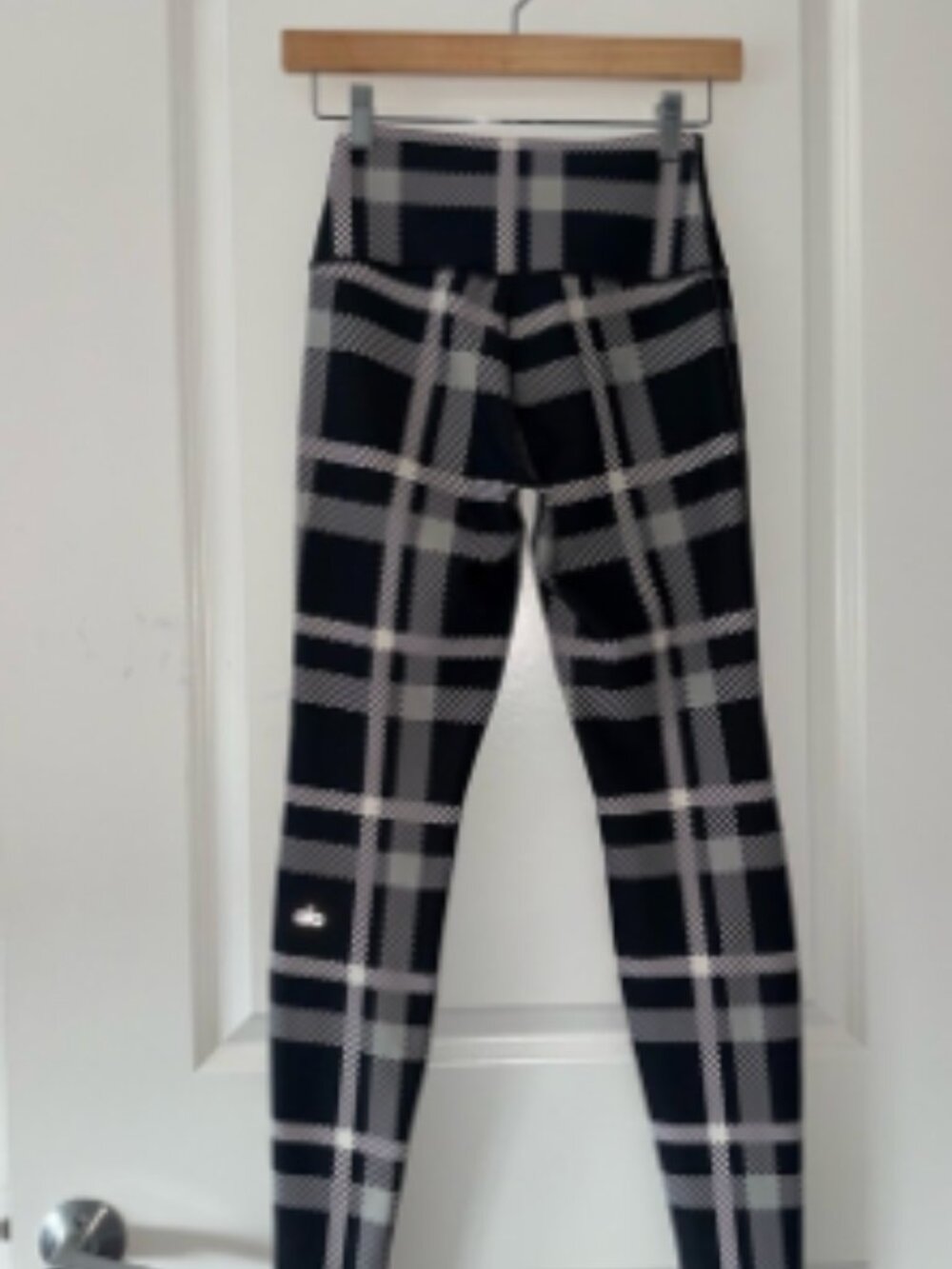 ALO Yoga Airlift Magnified Plaid High-Waist Leggings | Size S - Picture 4 of 13